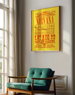 Cuadro Poster Nirvana - Portland Meadows - comprar online