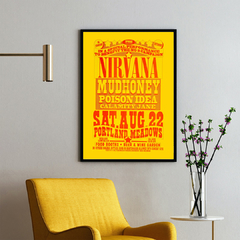 Cuadro Nirvana Portland 1992