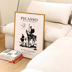 Cuadro Picasso - Don Quijote y Sancho
