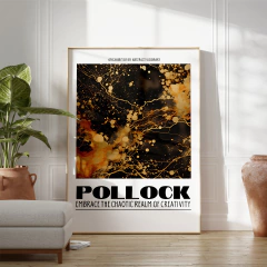 Cuadro Jackson Pollock Inspiracion 08 - comprar online
