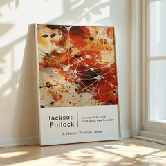 Cuadro Jackson Pollock Inspiracion 09