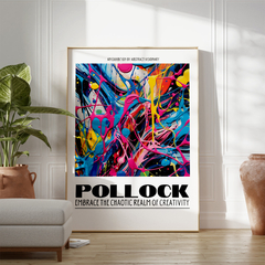 Cuadro Jackson Pollock Inspiracion 12