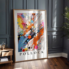Set de 2 cuadros Jackson Pollock Inspiracion 16/17 en internet