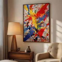 Cuadro Jackson Pollock Inspiracion 39 - comprar online