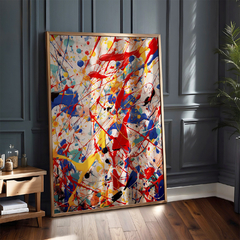 Cuadro Jackson Pollock Inspiracion 40