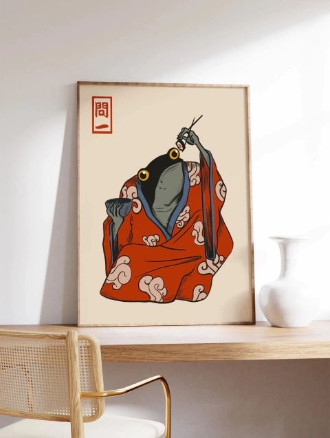 Cuadro Frog 02 - comprar online