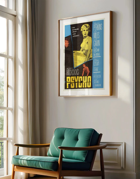 Cuadro Poster Psycho - Alfred Hitchcock - comprar online