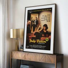 Cuadro Poster Pulp Fiction - Quentin Tarantino - comprar online