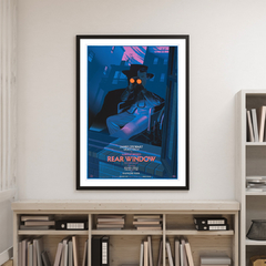 Cuadro Ilustracion Rear Window - Alfred Hitchcock