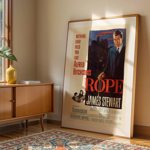 Cuadro Pelicula Rope - Alfred Hitchcock - comprar online