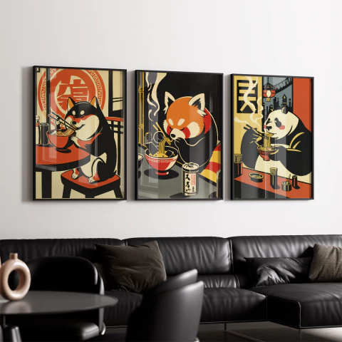 Set de 3 cuadros Japon - 140/141/142 - comprar online