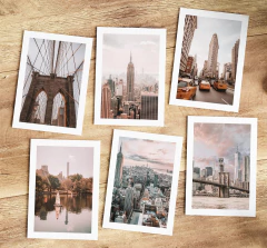 Set de 6 láminas #4 - Nueva York - comprar online