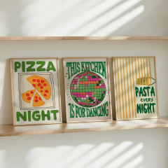 Set de 3 cuadros Kitchen - 141/155/156 - comprar online