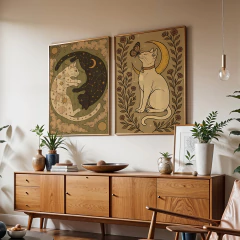 Set de 2 cuadros Michis - 81/90 - comprar online