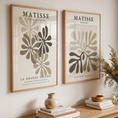 Set de 2 Cuadros Matisse Beige - comprar online