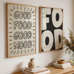 Set de 2 cuadros Kitchen - 183/184 - comprar online