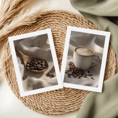 Set de 2 láminas #196 - Coffee