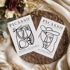 Set de 2 láminas #102 - Pablo Picasso