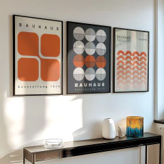 Set de 3 láminas #217 - Bauhaus en internet