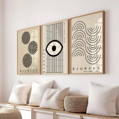 Set de 3 cuadros Bauhaus - 195/201/202 - comprar online