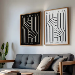 Set de 2 cuadros Bauhaus - 216/217 - comprar online