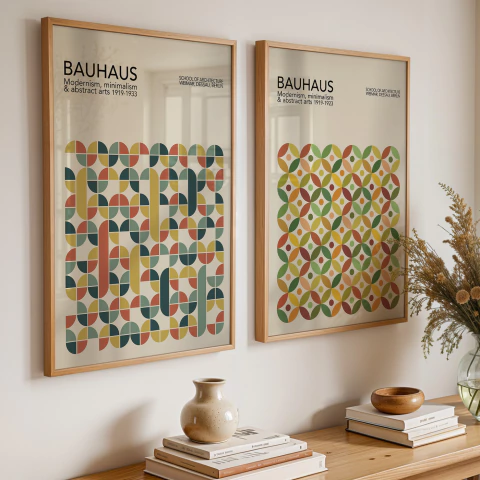 Set de 2 cuadros Bauhaus - 233/234 - comprar online