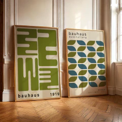 Set de 2 láminas #53 - Bauhaus en internet