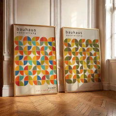 Set de 2 láminas #54 - Bauhaus en internet