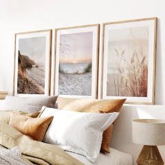 Set de 3 láminas #327 - Playa en internet