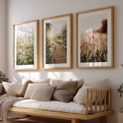 Set de 3 Cuadros - Campo 07 - comprar online