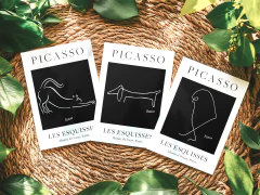 Set de 3 láminas #136 - Pablo Picasso - comprar online