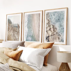 Set de 3 Cuadros Playa 13