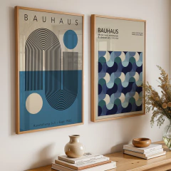 Set de 2 láminas #55 - Bauhaus en internet