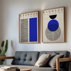 Set de 2 cuadros Bauhaus - 241/243 - comprar online
