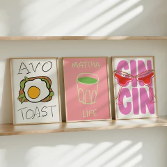 Set de 3 cuadros Kitchen - 191/195/196 - comprar online