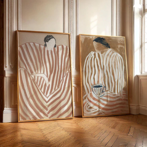 Set de 2 Cuadros Cozy 02 - comprar online