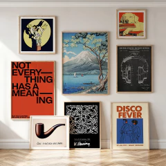 Set de 8 cuadros Everything - comprar online