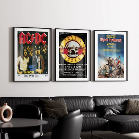 Set de 3 cuadros - Musica 03 - comprar online