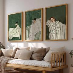 Set de 3 cuadros Cozy - 03/04/05 - comprar online