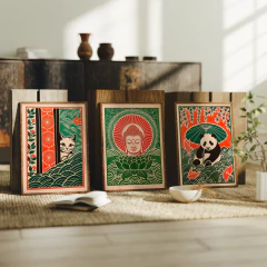 Set de 3 cuadros Zen - 03/07/11 - comprar online