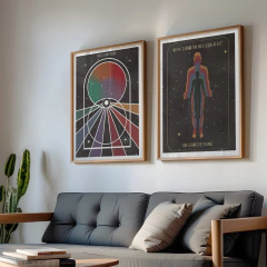 Set de 2 láminas #147 - Frases en internet