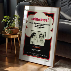 Cuadro Take the Money and Run - Woody Allen - comprar online