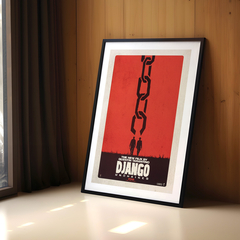 Cuadro Poster Alternativo Django Unchained - Quentin Tarantino