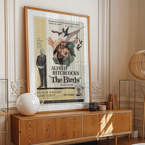 Cuadro The Birds - Alfred Hitchcock - comprar online