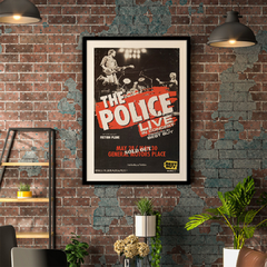 Cuadro The Police Live