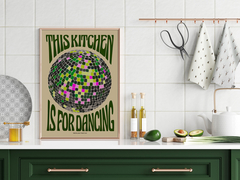 Cuadro Kitchen Dancing Ball