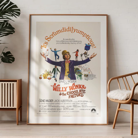 Cuadro Willy Wonka and the Chocolate Factory - Mel Stuart - comprar online