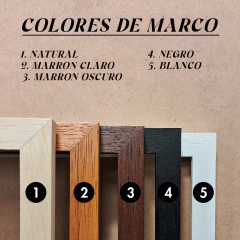 Set de 6 cuadros Woody Allen #02 - comprar online