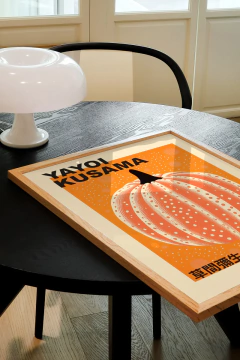 Cuadro Yayoi Kusama Pumpkin Orange Tokyo 1998 - comprar online