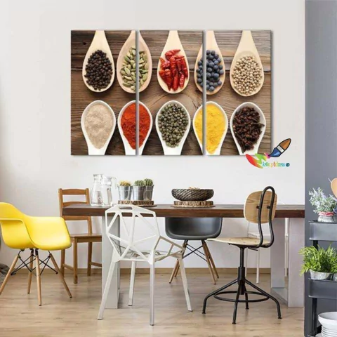 Cuadro tríptico A-255